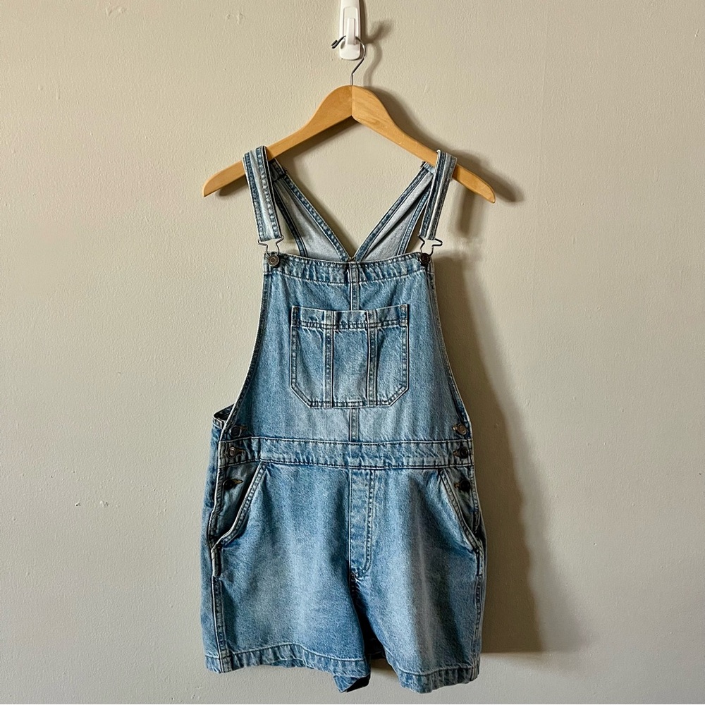 Cotton On Light Blue Denim Overalls